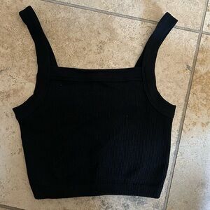cotton on black tank
